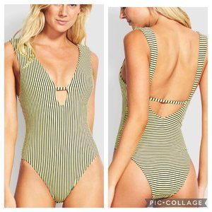Seafolly Go Overboard Deep V One Piece Swimsuit 6